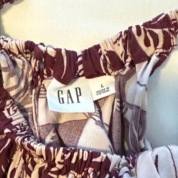 GAP Floral Halter Romper Size Large - Picture 5 of 9